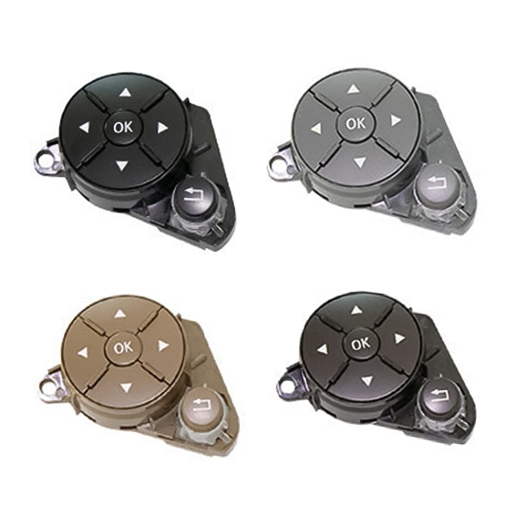 Car Multi-functional Steering Wheel Left Switch Button for Mercedes-Benz W204 / W212 / X204 2008-2015, Left and Right Drive Universal, Left Switch Button (Beige), Left Switch Button (Brown), Left Switch Button (Black), Left Switch Button (Grey)
