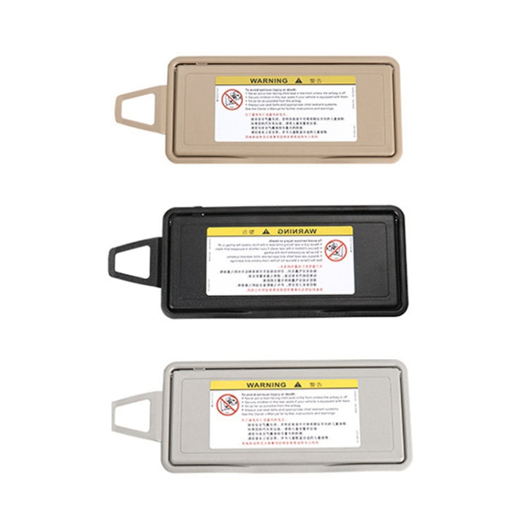 Car Front Row Right Sun Visor Makeup Mirror for Mercedes-Benz S Class W220 1998-2005, Left and Right Drive Universal, Right (Black), Right (Grey), Right (Beige)