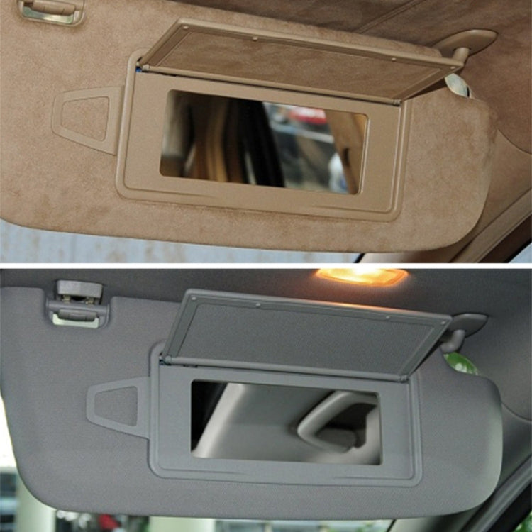 Car Front Row Right Sun Visor Makeup Mirror for Mercedes-Benz S Class W220 1998-2005, Left and Right Drive Universal, Right (Black), Right (Grey), Right (Beige)