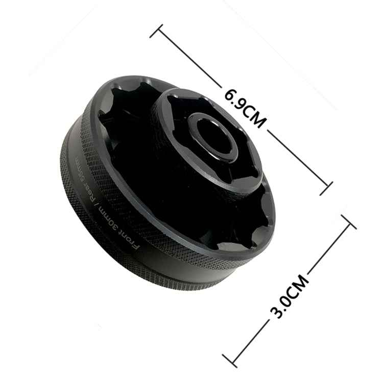 ZK-003 Motorcycle 55mm + 30mm Wheel Nut Socket Tool for Ducati 1098 1198 1199 Multistrada Diavel