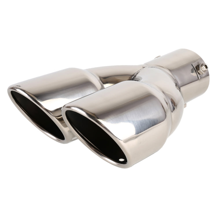 Universal Car Styling Stainless Steel Straight Exhaust Tail Muffler Tip Pipe, Inside Diameter: 6cm, Straight Inside Diameter: 6cm (Blue), Straight Inside Diameter: 6cm(Silver), Straight Inside Diameter: 6cm (Grey)