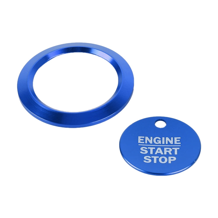 Car Engine Start Key Push Button Ring Trim Sticker Decoration for Ford F150, For Ford F150 (Blue), For Ford F150 (Red), For Ford F150 (Silver), For Ford F150 (Black), For Ford F150 (Gold)