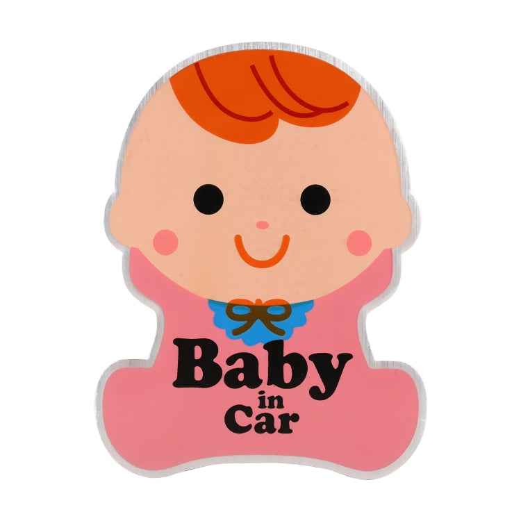 Baby in Car Free Sticker Warning Sticker