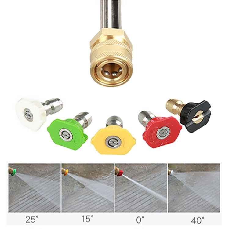 8 in 1 Car Wash High Pressure Spray Nozzle Cleaning Extension Rod