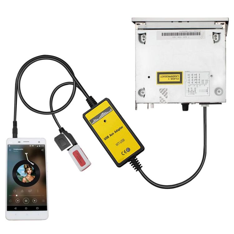 Car USB AUX Digital Disc Box for Volkswagen / Audi