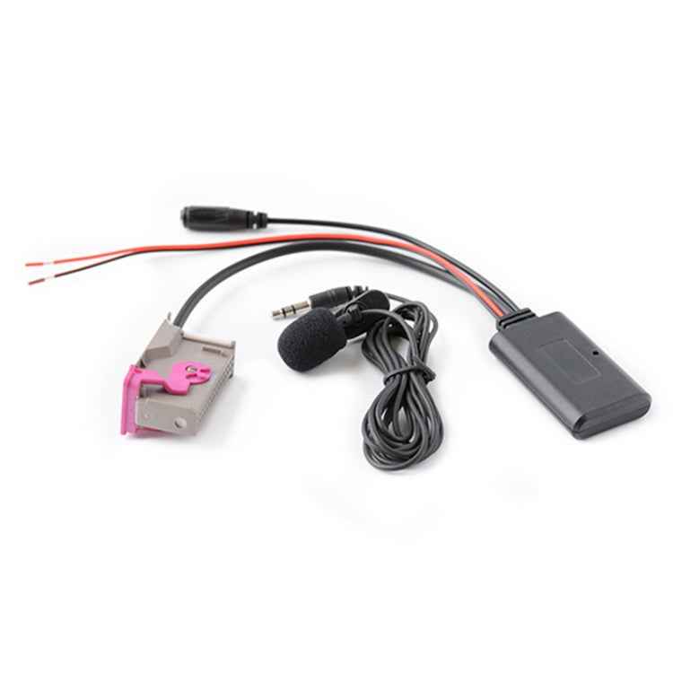 Car RNS-E 32PIN Bluetooth Music + MIC Call AUX Audio Cable for Audi A3 A4 A6 A8 TT R8