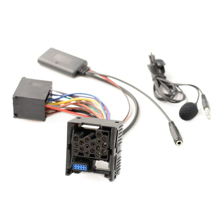 Car AUX Wireless Bluetooth Audio Cable with MIC Call Function for BMW E46, For BMW E46(Wireless)