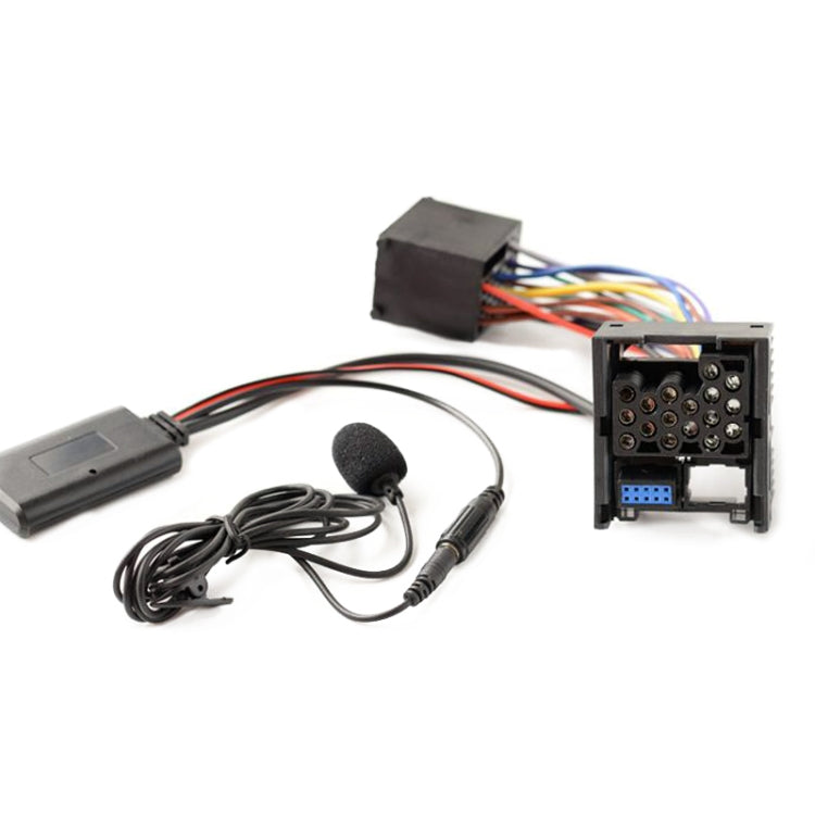 Car AUX Wireless Bluetooth Audio Cable with MIC Call Function for BMW E46, For BMW E46(Wireless)