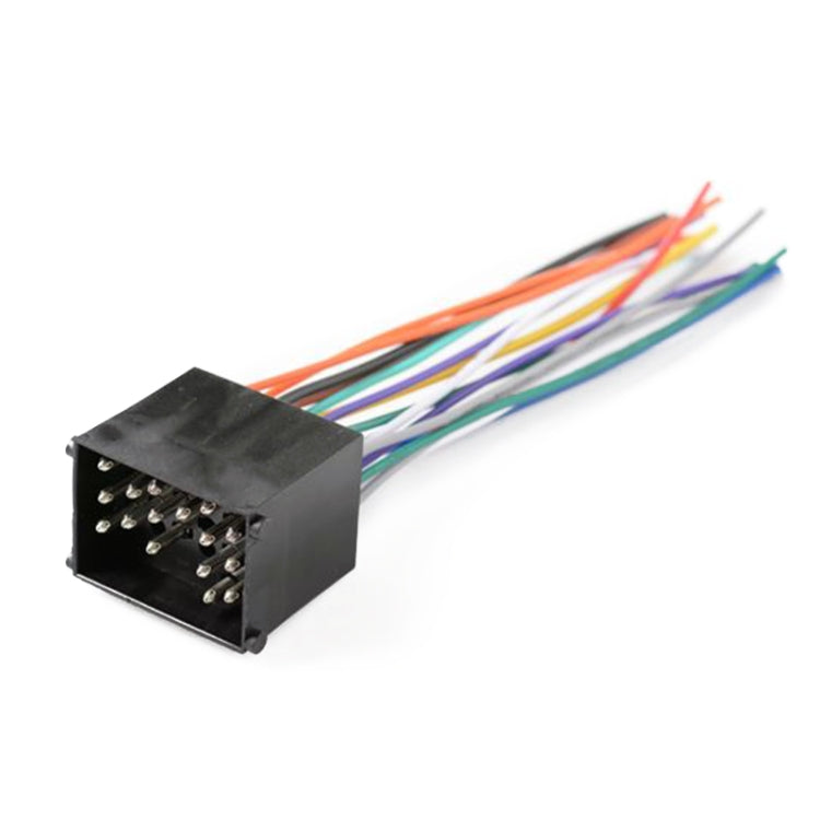 Car 17PIN CD Host Speaker Power Male Plug for BMW E46 1996-2001, For BMW E46 1996-2001