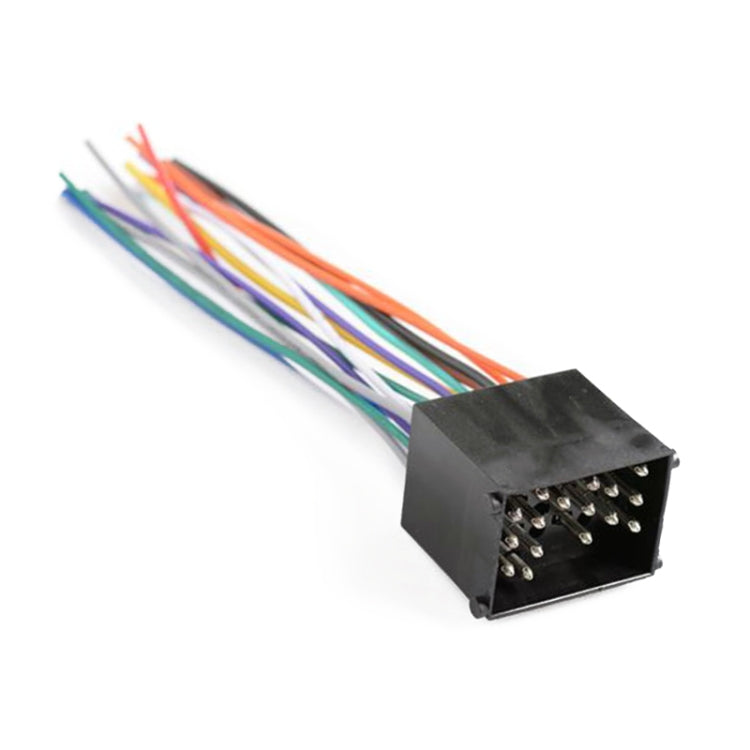 Car 17PIN CD Host Speaker Power Male Plug for BMW E46 1996-2001, For BMW E46 1996-2001