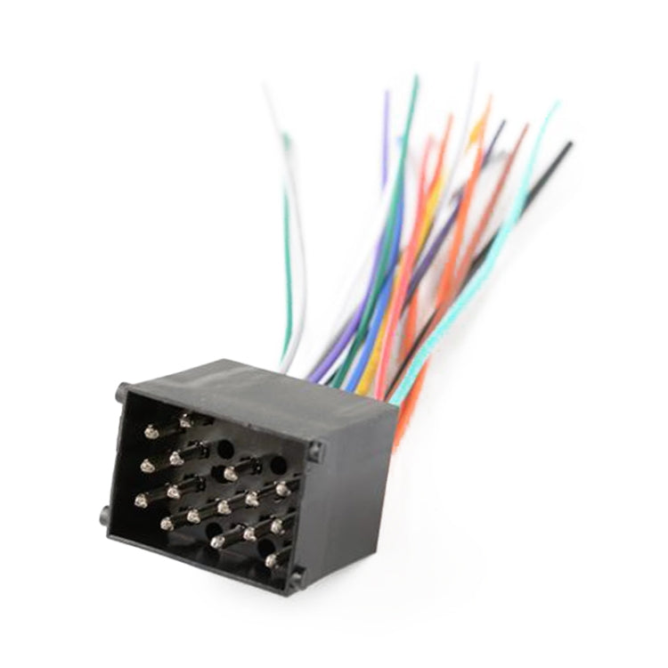 Car 17PIN CD Host Speaker Power Male Plug for BMW E46 1996-2001, For BMW E46 1996-2001