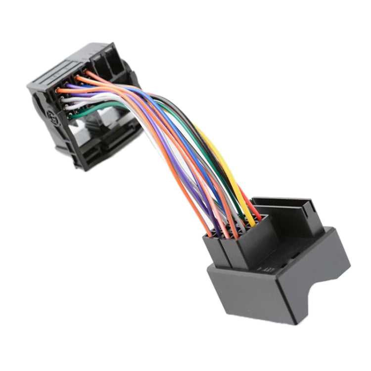 Car Male and Female Power Horn Plug Extension Cable for Volkswagen / Ford / Opel / Benz / BMW / ISO-9003