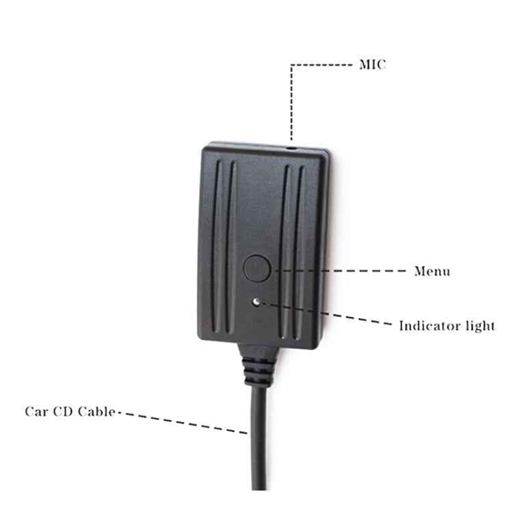 Car AUX Bluetooth Audio Cable + MIC for Volkswagen Scirocco / Magotan / Golf RCD510 300+ 310 RCD210, For Volkswagen Scirocco / Magotan / Golf