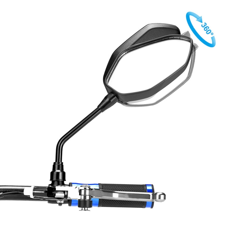 ZF001-125B Pair Rearview Mirror Reflective Mirror for Four-wheeler ATV, ZF001-125B