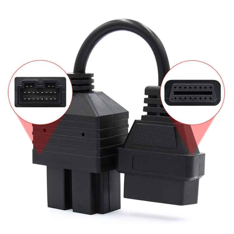 20Pin to 16Pin Car OBD Conversion Cable for Kia