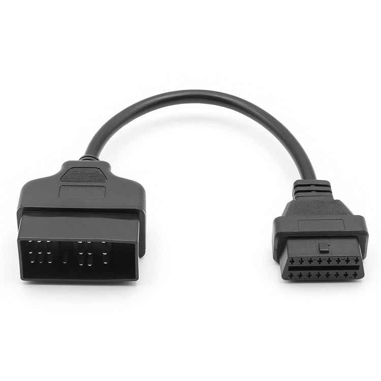 22Pin to 16Pin Car OBD2 Conversion Cable OBDII Diagnostic Adapter Cable for Toyota