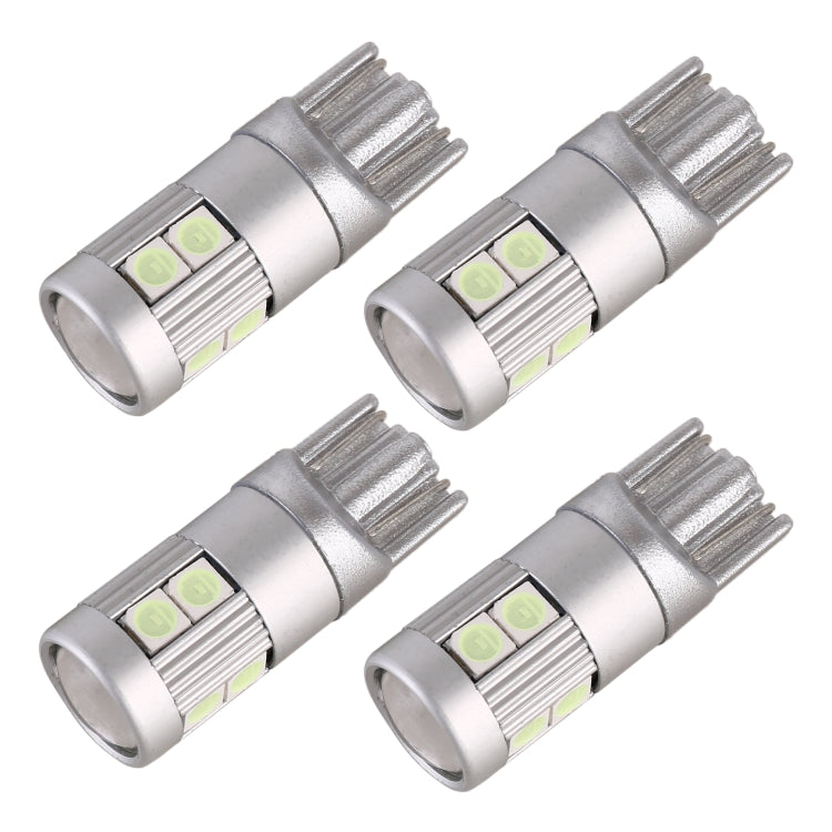4 PCS T10 DC12V / 2W Car Clearance Light 9LEDs SMD-3030 Lamp Beads , 9LEDs SMD-3030 (Yellow Light), 9LEDs SMD-3030 (Ice Blue Light), 9LEDs SMD-3030 (Blue Light), 9LEDs SMD-3030 (Pink Light), 9LEDs SMD-3030 (Red Light), 9LEDs SMD-3030 (White Light)
