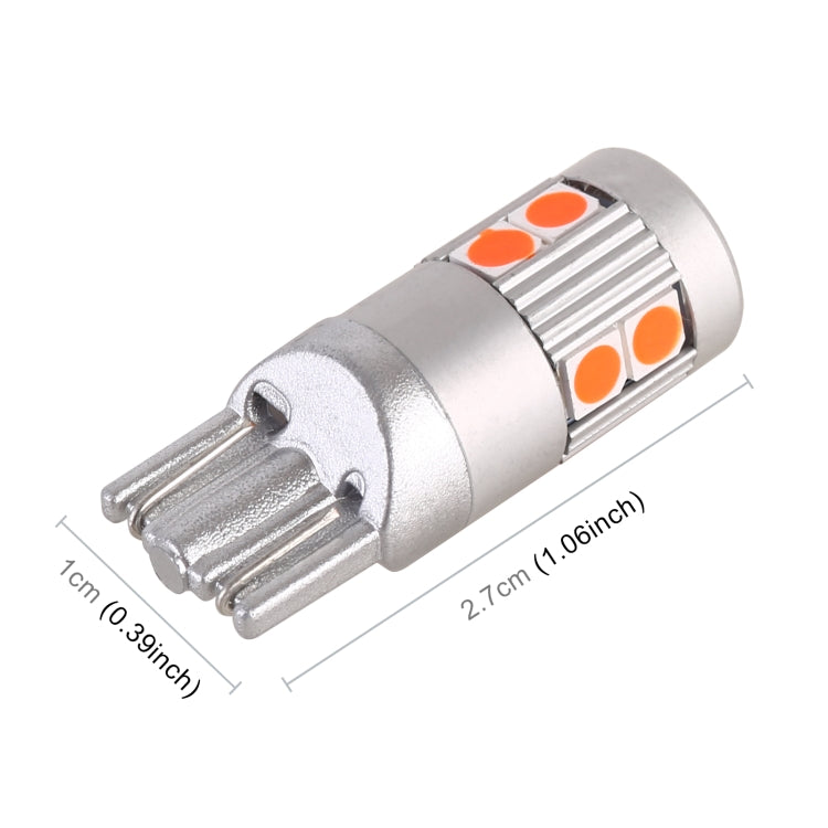4 PCS T10 DC12V / 2W Car Clearance Light 9LEDs SMD-3030 Lamp Beads , 9LEDs SMD-3030 (Red Light), 9LEDs SMD-3030 (White Light), 9LEDs SMD-3030 (Yellow Light), 9LEDs SMD-3030 (Ice Blue Light), 9LEDs SMD-3030 (Blue Light), 9LEDs SMD-3030 (Pink Light)