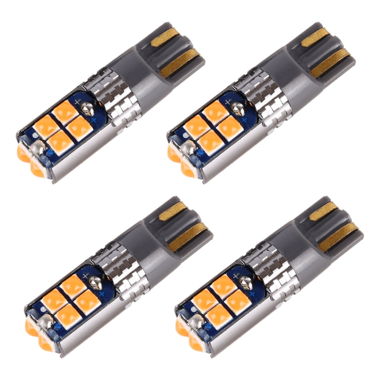4 PCS T10 DC12V / 2W Car Clearance Light 10LEDs SMD-3030 Lamp Beads