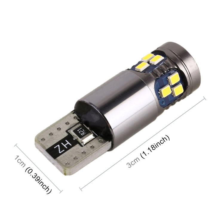 4 PCS T10 DC12V / 2.5W Car Clearance Light 18LEDs SMD-3020 Lamp Beads, 18LEDs SMD-3020 (White Light), 18LEDs SMD-3020 (Yellow Light), 18LEDs SMD-3020 (Ice Blue Light), 18LEDs SMD-3020 (Blue Light), 18LEDs SMD-3020 (Pink Light)