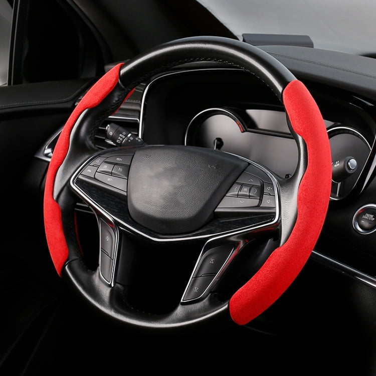 Car Universal Suede Steering Wheel Cover