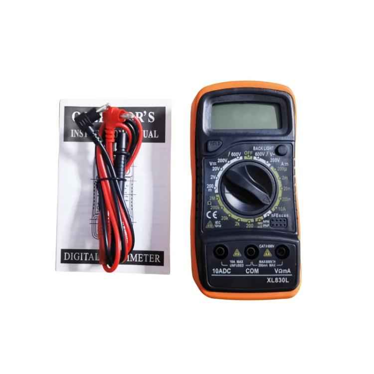 XL830L LCD Backlit Handheld Digital Multimeter