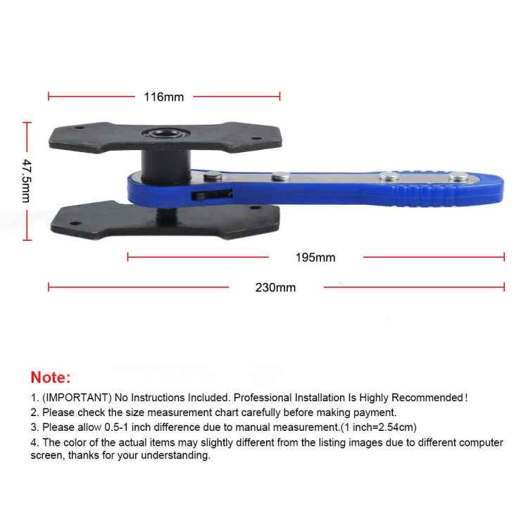 Car Ratchet Brake Piston Spreader Caliper Pad