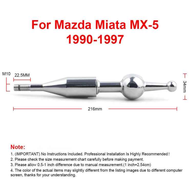 Car Short Throw Shifter Gear Lever for Mazda MX5 Miata RX7 1990-1997