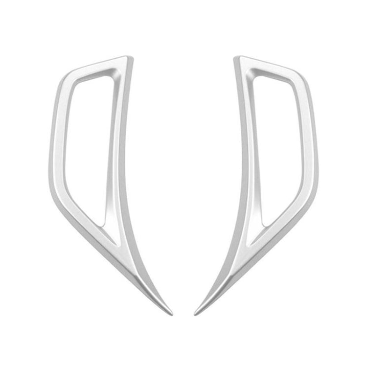 Car Fender Side Air Outlet Decorative Panel for Jeep Wrangler JL 2018-2020