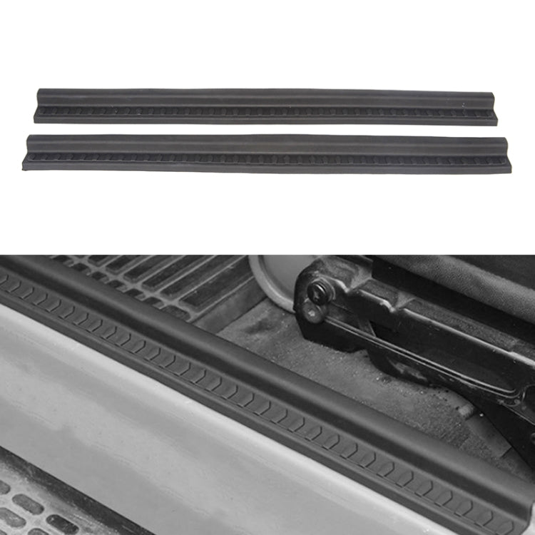 Car Door Pedal Protection Strip for Jeep Wrangler TJ 1997-2010, Door Pedal Protection Strip