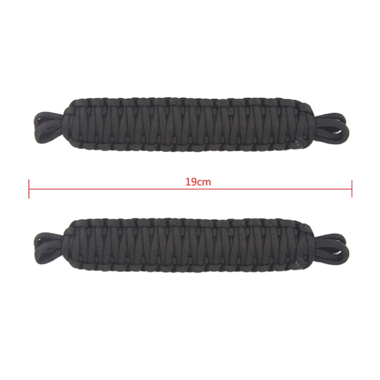 Pair Car Door Limit Braided Rope Strap for Jeep Wrangler