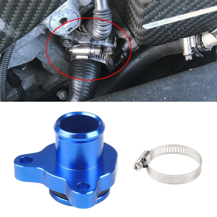 Car Water Hose Joint Pipe Adaptor with Clamps 11537541992 for BMW 335i, Black, Blue, Red