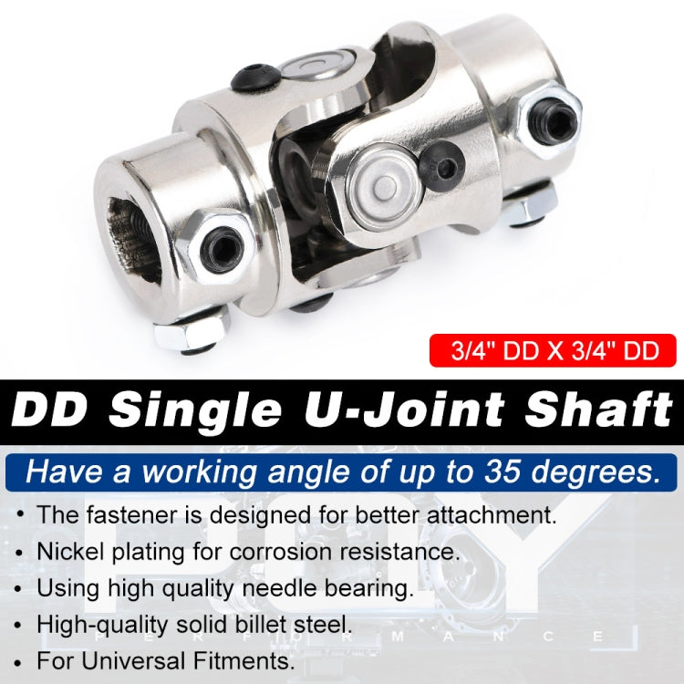 Car Modification 3/4 inch Steering Shaft Universal Joint