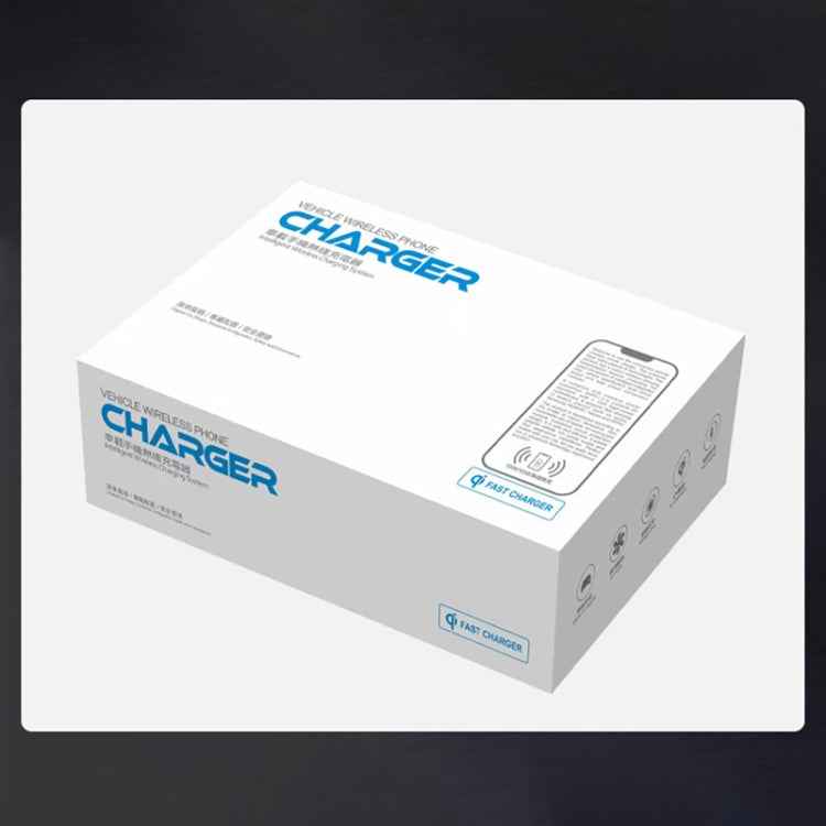 HFC-1022 Car Qi Standard Wireless Charger 15W Quick Charging for Mercedes-Benz GLE 2020-2022, Left and Right Driving, HFC-1022