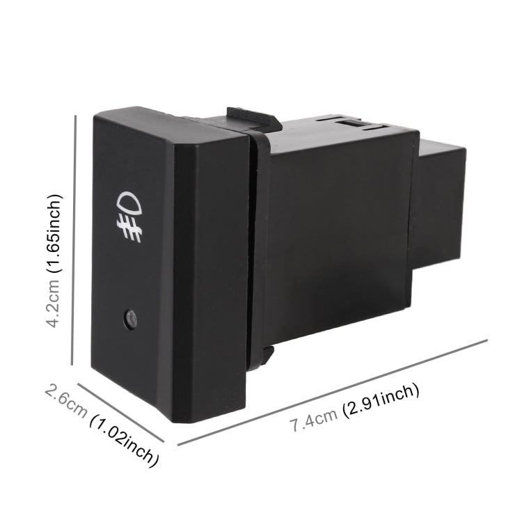 TS-18 Car Fog Light On-Off Button Switch with Cable for Hyundai Accent