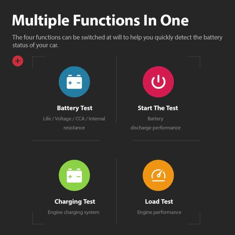 KINGBOLEN KBL520 Car Digital Load Battery Tester