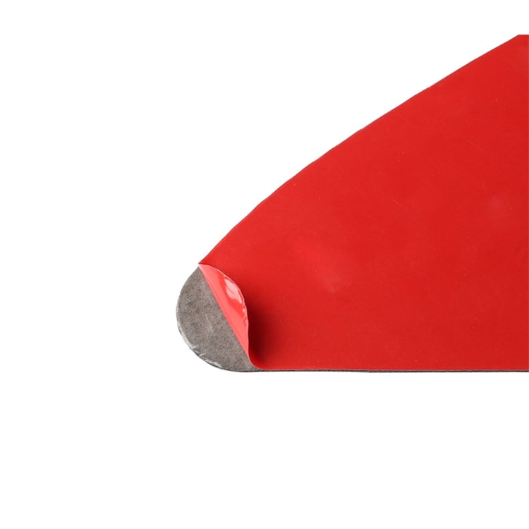 Carbon Fiber Car Charging Port Panel Decorative Sticker for Tesla Model X, Suitable for Left Driving, Charging Port Panel