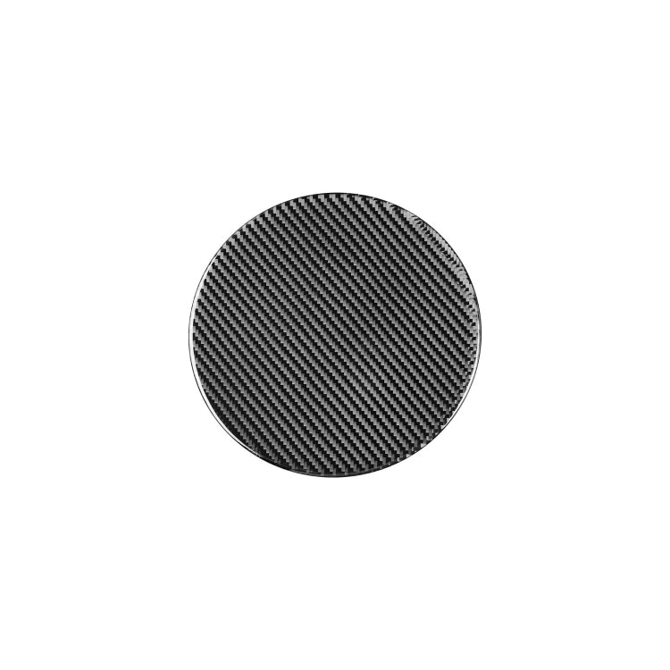 Carbon Fiber Car Fuel Tank Cover Decorative Sticker for Volkswagen Scirocco 2009-2016,Left and Right Drive Universal, Fuel Tank Cover