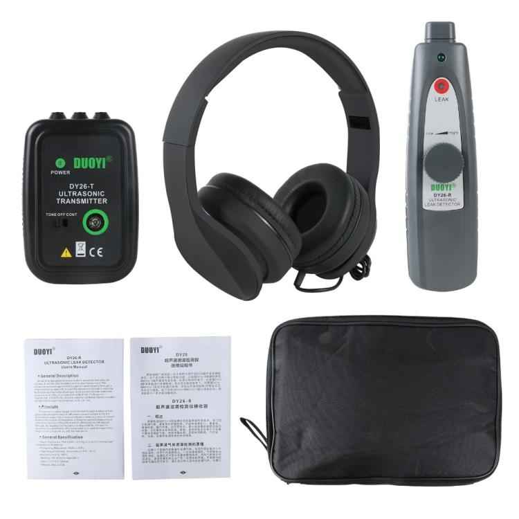 DUOYI DY26 Car Ultrasonic Flaw Detectors Portable Vacuum Sealing Leakage Tester