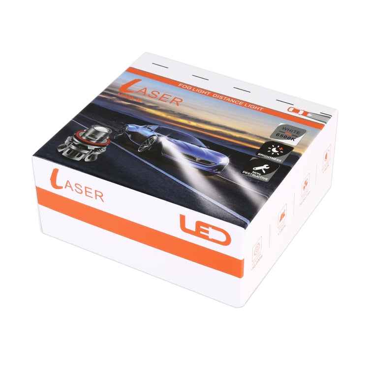 1 Pair H11 27W / DC12V Car Aluminum Alloy LED Headlight, H11 (Lime Green), H11 (White Light), H11 (Blue Light), H11 (Gold Light)