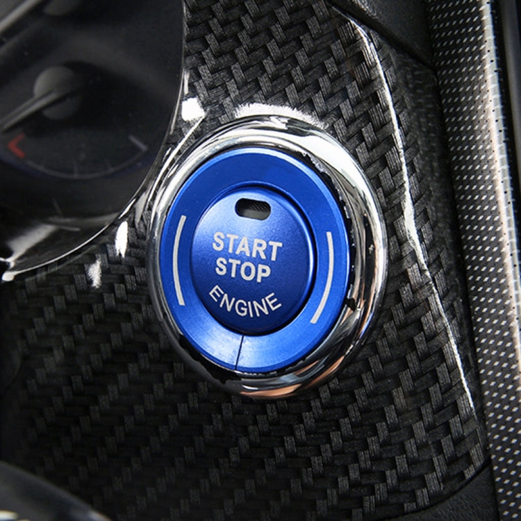 Car Engine Start Key Push Button Ring Trim Sticker for Infiniti, For Infiniti