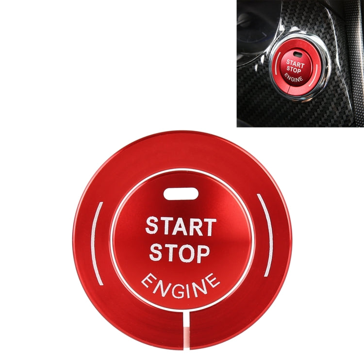 Car Engine Start Key Push Button Ring Trim Sticker for Infiniti, For Infiniti