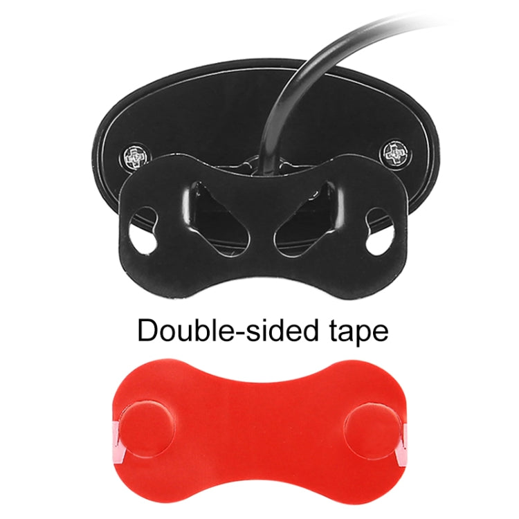 Car Adjustable LED Super Bright Reversing Light, Reversing Light (Black), Reversing Light (Silver)