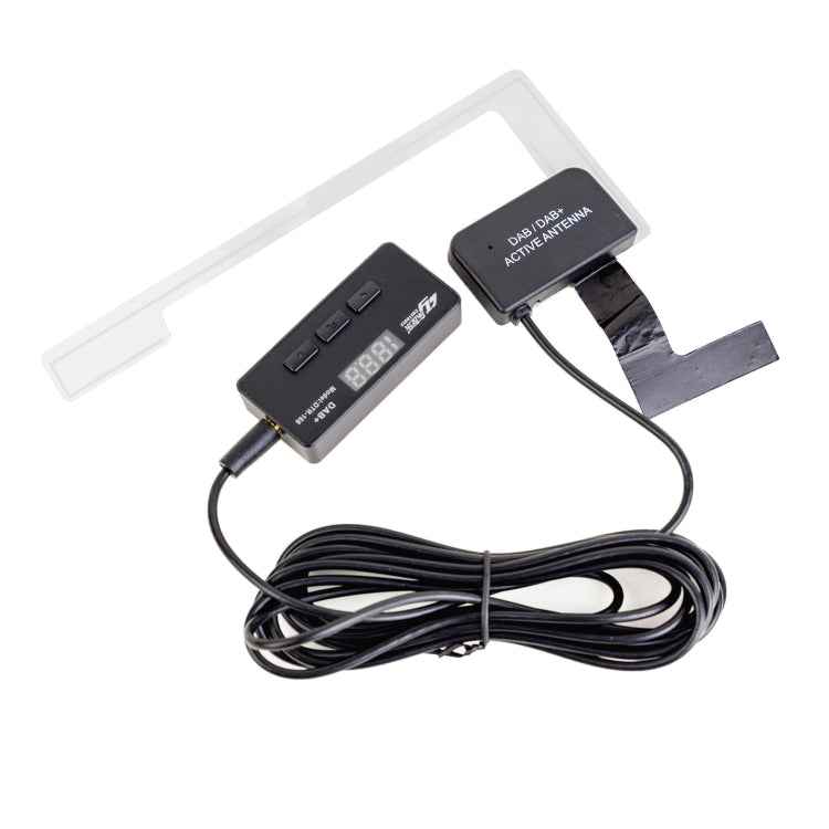 Car DAB+ Digital Broadcasting Receiver Box with FM Forwarding
