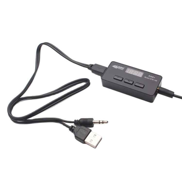 Car DAB+ Digital Broadcasting Receiver Box with FM Forwarding