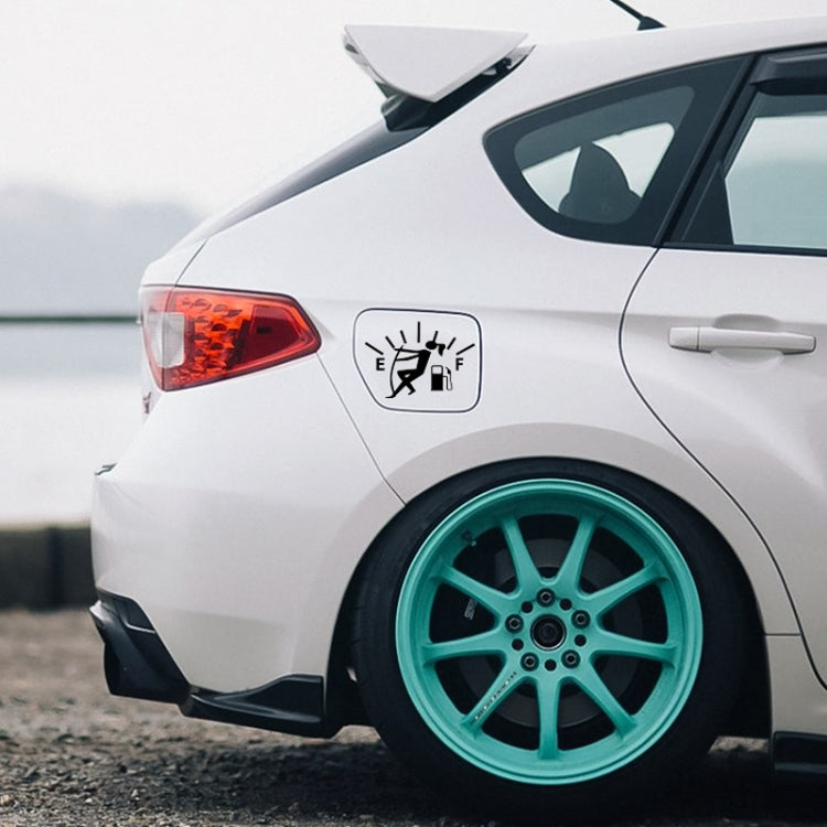 Female Pull Fuel Tank Pointer To Full Hellaflush Reflective Vinyl Car Sticker, Female (Black), Female (Colour), Female (White)