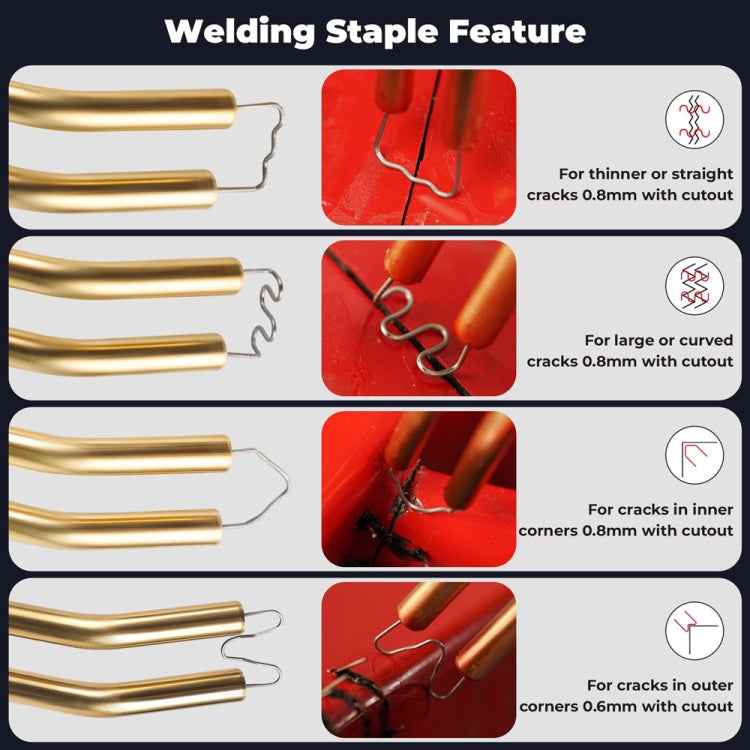 70W Hot Stapler Plastic Welding Machine Car Bumper Repair Kit Plier, UK Plug