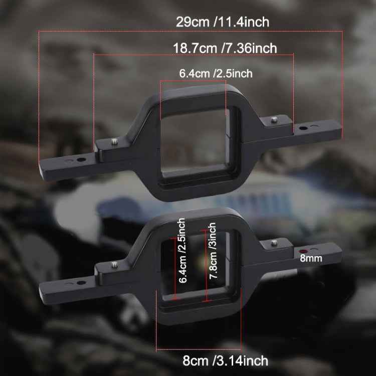 Y-007A Off-road Vehicle Universal Reversing Light Mounting Bracket Tow Hook