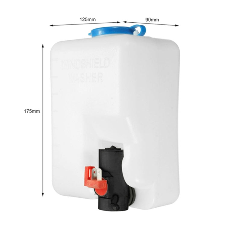 DC12V 1.5L Car Universal Windshield Washing Bottle, 1.5L Washing Bottle