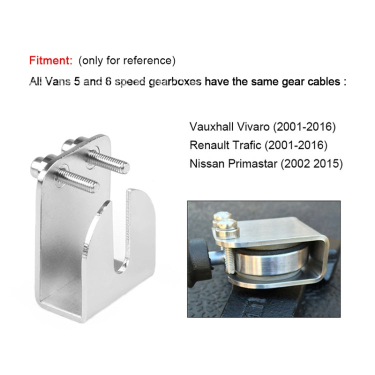 47mm Car Gearbox Gear Cable Linkage Clamp 93198347 for Vauxhall / Renault / Nissan, 47mm